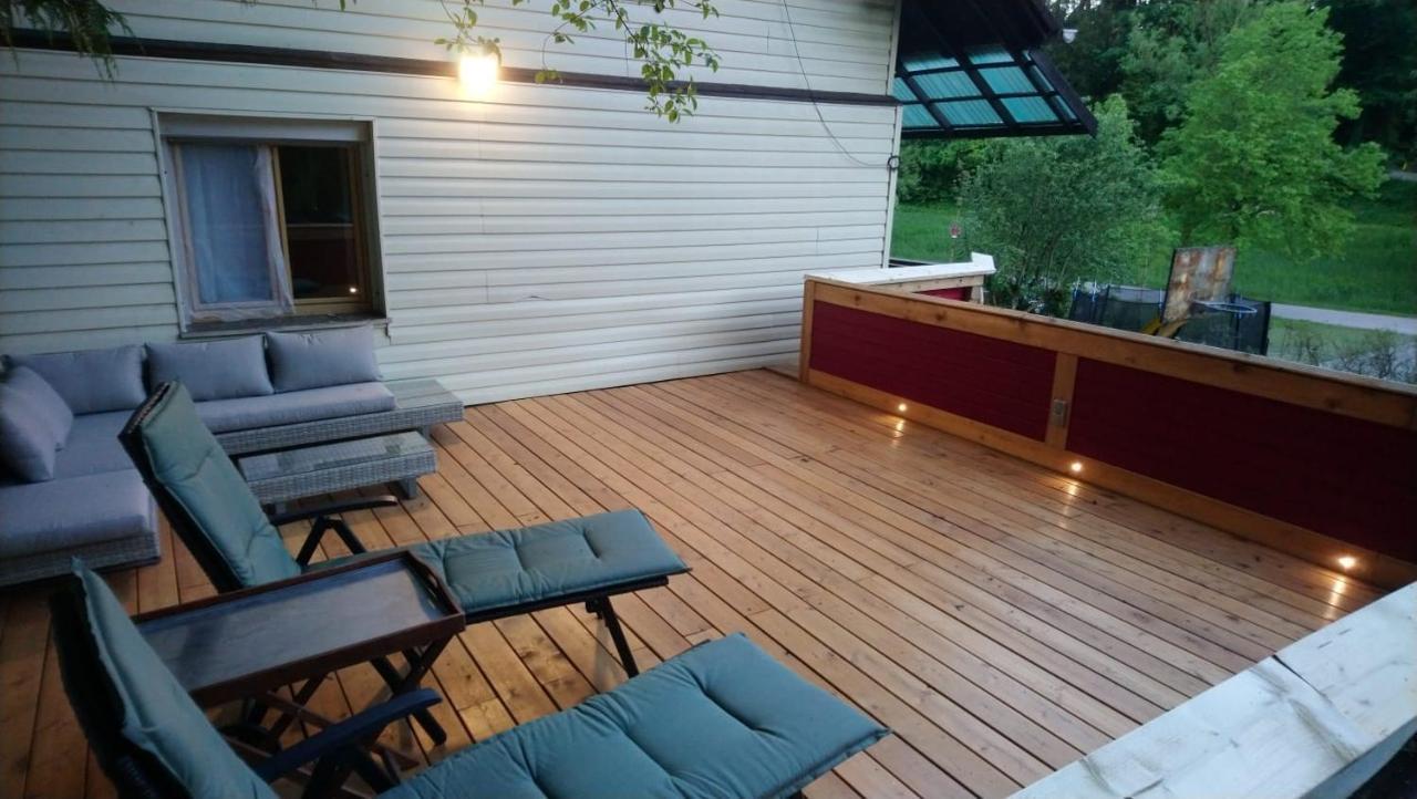 Gemuetliches Haus Mit Sauna Im Voralpenland Peißenberg Dış mekan fotoğraf